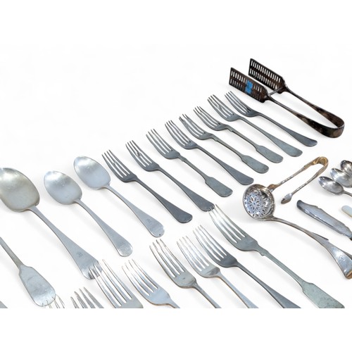 86 - A Large Group Mostly A1 Plated Cutlery, Good Quantity