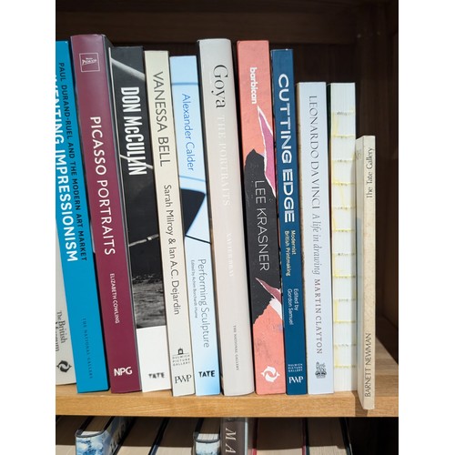 459F - Large Quantity (111) 4 Shelves Excellent Art Reference Books - Tate, Museum, Ra Etc, Goya, Delacroix... 