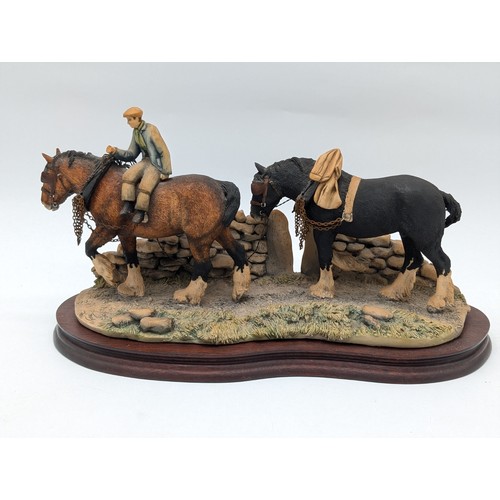 50C - A Border Fine Arts James Herriot Model Coming Home By Judy Boyt JH9A - 13.5