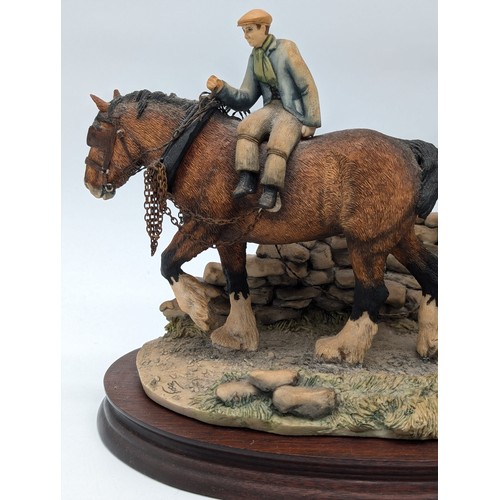 50C - A Border Fine Arts James Herriot Model Coming Home By Judy Boyt JH9A - 13.5