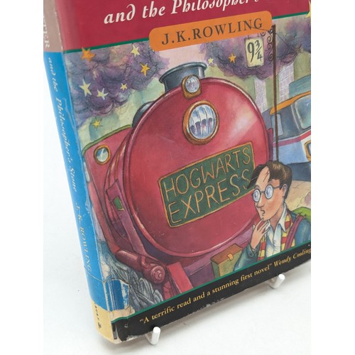 411A - ROWLING, J. K. Harry Potter and the Philosopher's Stone, FIRST EDITION, FIRST ISSUE, hardback [one o... 