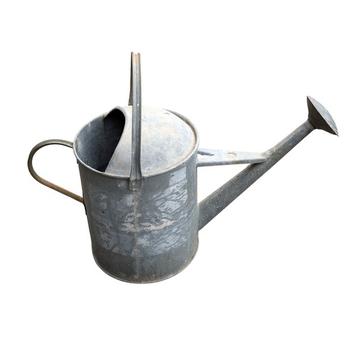 47G - Good Galvanized Group - Two Large Handled Garden Washtub 30x75cm Largest, Plus Two Galvanized 2 1/2 ... 