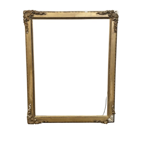 136K - Group (5) Good Vintage / Antique Picture Frames - Good Plaster / Shell Designed Gilt Frame. Most in ... 