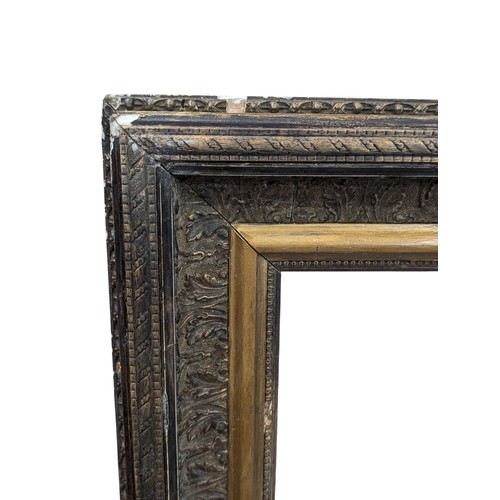 136K - Group (5) Good Vintage / Antique Picture Frames - Good Plaster / Shell Designed Gilt Frame. Most in ... 