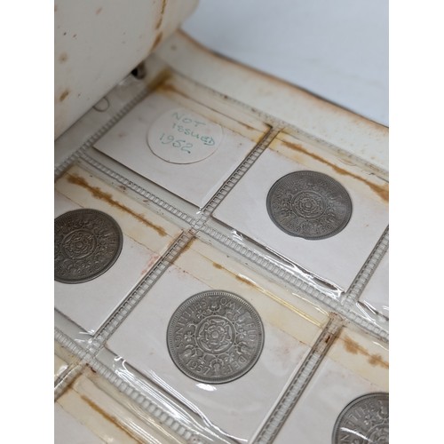 236A - Good Binder Antique British Coinage, Good quantity Silver included Notably; Silver Crowns, Silver Th... 