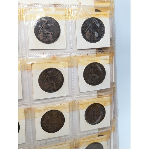 236A - Good Binder Antique British Coinage, Good quantity Silver included Notably; Silver Crowns, Silver Th... 