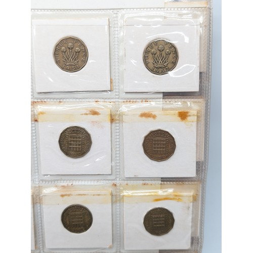 236A - Good Binder Antique British Coinage, Good quantity Silver included Notably; Silver Crowns, Silver Th... 