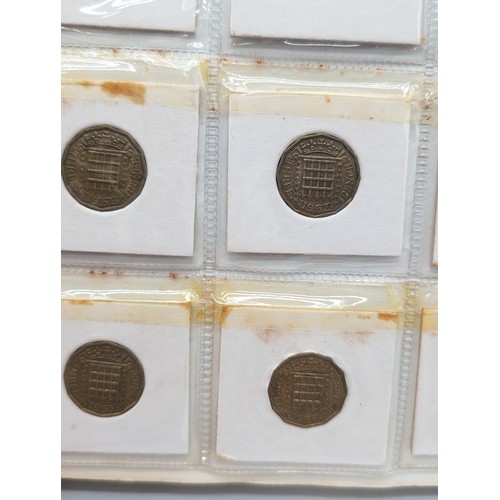 236A - Good Binder Antique British Coinage, Good quantity Silver included Notably; Silver Crowns, Silver Th... 