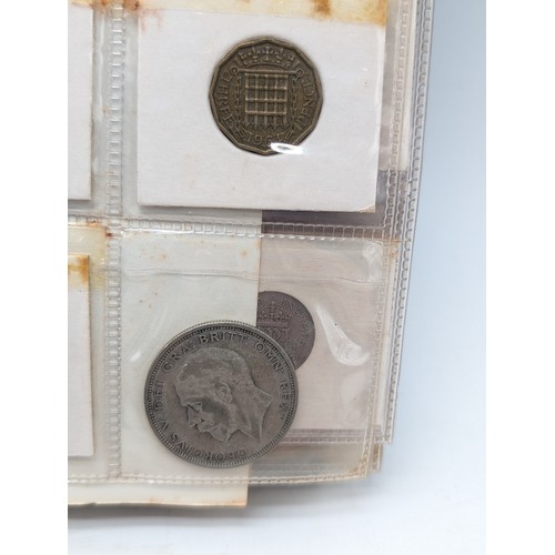 236A - Good Binder Antique British Coinage, Good quantity Silver included Notably; Silver Crowns, Silver Th... 