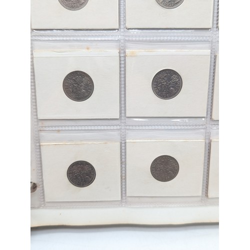 236A - Good Binder Antique British Coinage, Good quantity Silver included Notably; Silver Crowns, Silver Th... 