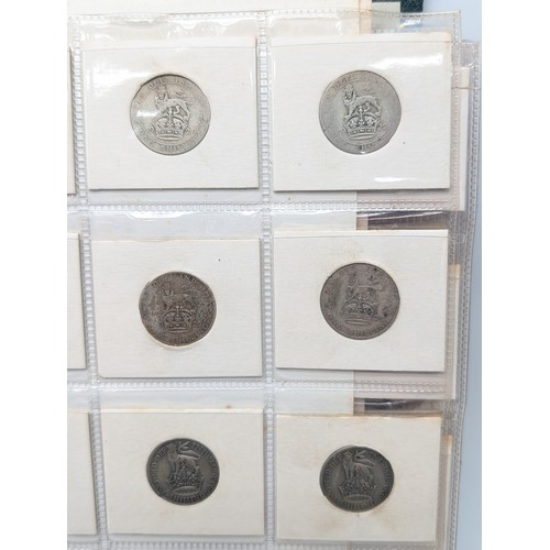 236A - Good Binder Antique British Coinage, Good quantity Silver included Notably; Silver Crowns, Silver Th... 