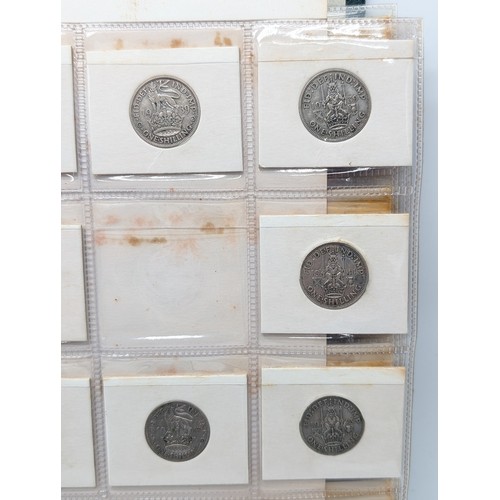 236A - Good Binder Antique British Coinage, Good quantity Silver included Notably; Silver Crowns, Silver Th... 