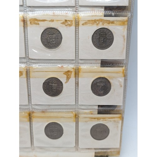 236A - Good Binder Antique British Coinage, Good quantity Silver included Notably; Silver Crowns, Silver Th... 