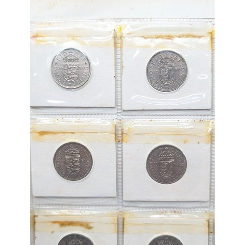 236A - Good Binder Antique British Coinage, Good quantity Silver included Notably; Silver Crowns, Silver Th... 