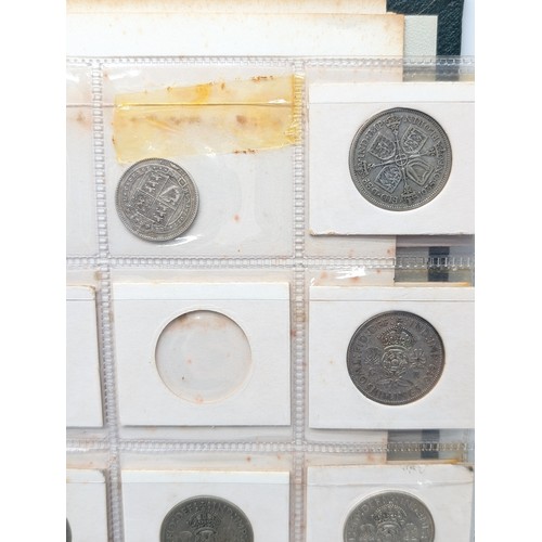 236A - Good Binder Antique British Coinage, Good quantity Silver included Notably; Silver Crowns, Silver Th... 