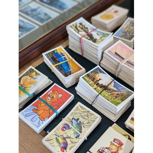 236C - Extensive Excellent Condition Cigarette & Tea Card Collection. 56 Complete Sets, Some Hard to Find E... 