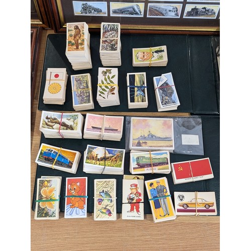 236C - Extensive Excellent Condition Cigarette & Tea Card Collection. 56 Complete Sets, Some Hard to Find E... 