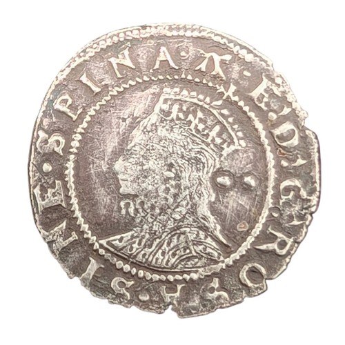 236I - Elizabeth 1 Half Groat VF British - 0.8g Crowned Bust Facing Left