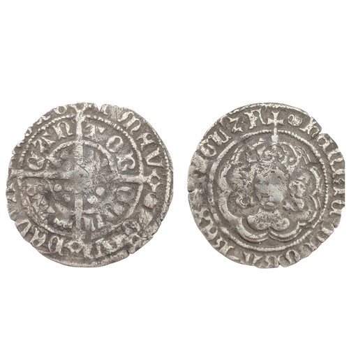 236J - Henry VII Half Groat - 1495-98 Canterbury mint 1.21g