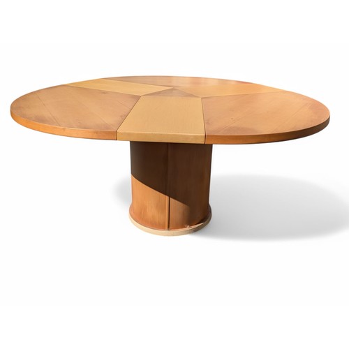 17 - Excellent Skovby Dining Table, With Tulipd Extended Dining Top and Unusual Mechanism to Reduce to a ... 