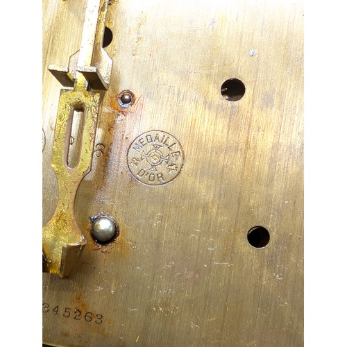 29 - A 19th Century Musical Mahogany Dome Top Bracket Clock, the silvered dial with black Roman numerals,... 