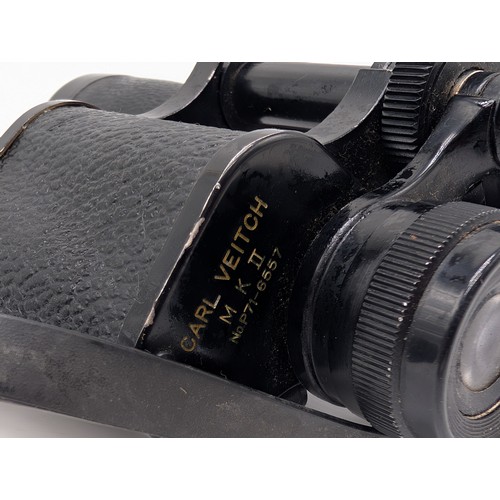 57 - Vintage Carl Veitch 25x50 MKII Binoculars