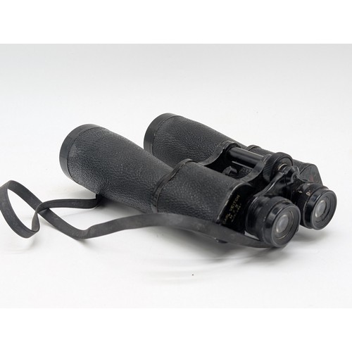 57 - Vintage Carl Veitch 25x50 MKII Binoculars