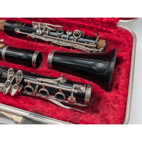 63 - Boosey & Hawkes Regent Clarinet In Original Case - Good Order