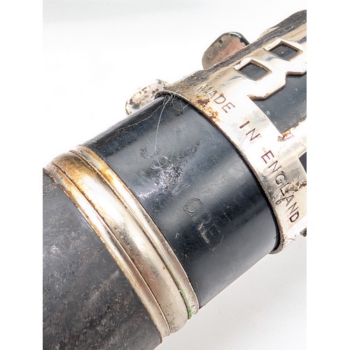 64 - Boosey & Hawkes Regeny Clarinet In Original Case With John Grey Mouthpiece