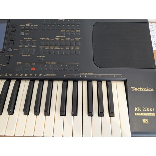 71 - Kenwood KN2000 Technics Electronic Keyboard Tested Working