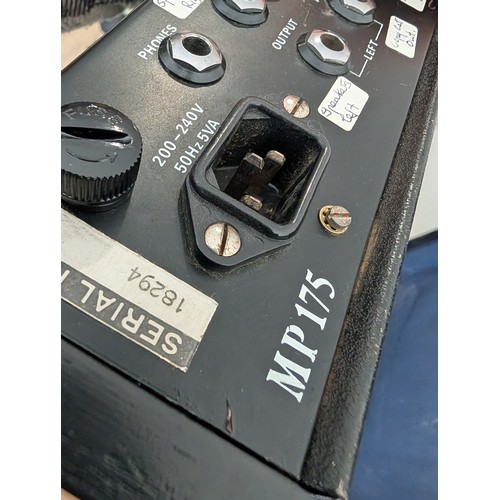 75 - MM MP175 Mixer, With Leather Carry Case