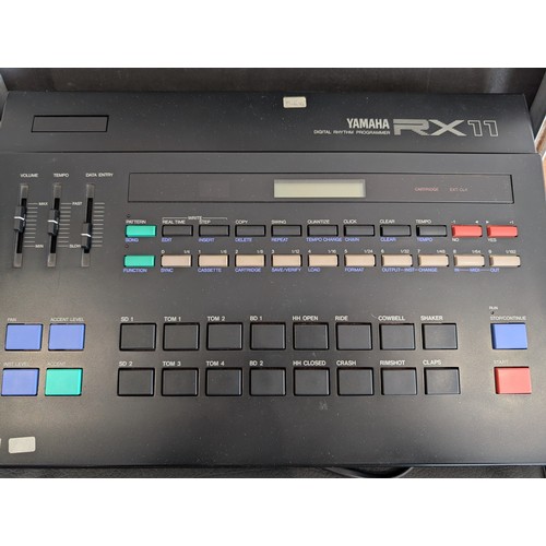 78 - Yamaha RX-11 80s Drum Machine In Excellent Working Order