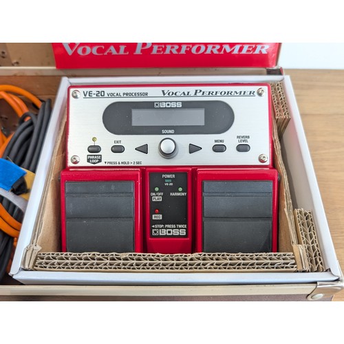 83 - Boss VE-20 VE20 Vocal Performer Processor Harmony Reverb Multi Effects Excellent Condition With Box