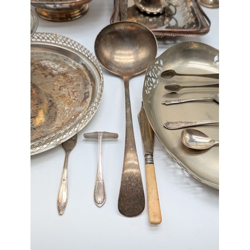 103 - Good Group Plated Ware, Including Mappin & Webb A1 Plus Lots More