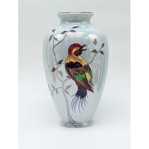 110 - Good Ceramics Group - Kensington Ware Floral Wide Neck Vase, Kilrush Mid Century Vase, Empireware Ba... 