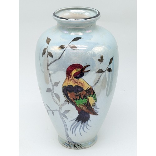 110 - Good Ceramics Group - Kensington Ware Floral Wide Neck Vase, Kilrush Mid Century Vase, Empireware Ba... 