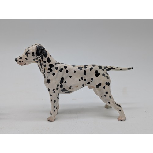120 - Group (3) Royal Doulton Dog Figurines, All in Excellent Condition Including; Dalmatian HN114 & Irish... 
