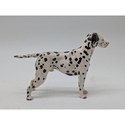 120 - Group (3) Royal Doulton Dog Figurines, All in Excellent Condition Including; Dalmatian HN114 & Irish... 