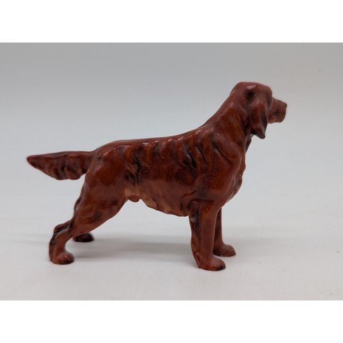 120 - Group (3) Royal Doulton Dog Figurines, All in Excellent Condition Including; Dalmatian HN114 & Irish... 