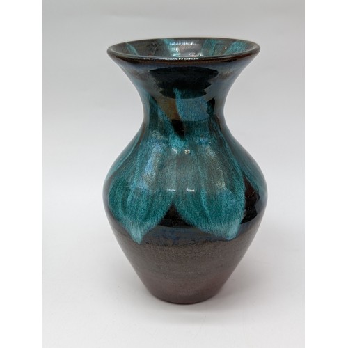 134 - Good Ceramics Group Including Large Sylvac Square Footed Red and Black Horse Vase, Small Poole Potte... 
