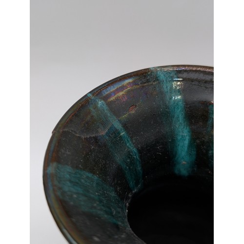 134 - Good Ceramics Group Including Large Sylvac Square Footed Red and Black Horse Vase, Small Poole Potte... 