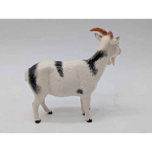 143 - Trio of Immaculate Royal Doulton Figures To Include; HN1014 Rough Haired Terrier, Pot Bellied Goat P... 