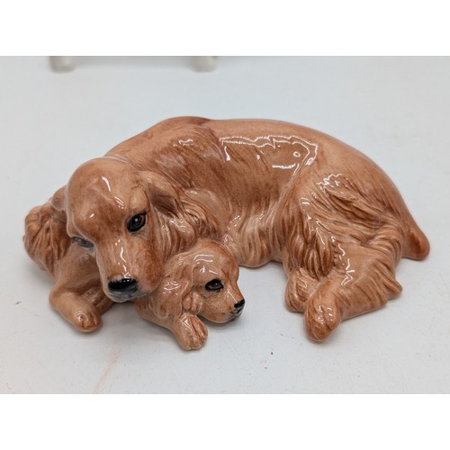 143 - Trio of Immaculate Royal Doulton Figures To Include; HN1014 Rough Haired Terrier, Pot Bellied Goat P... 