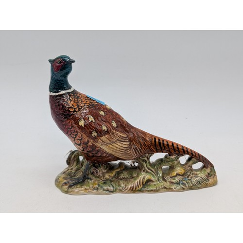 145 - Beswick Figure of a Pheasant 1226. 15cm High x 19cm Damage Free