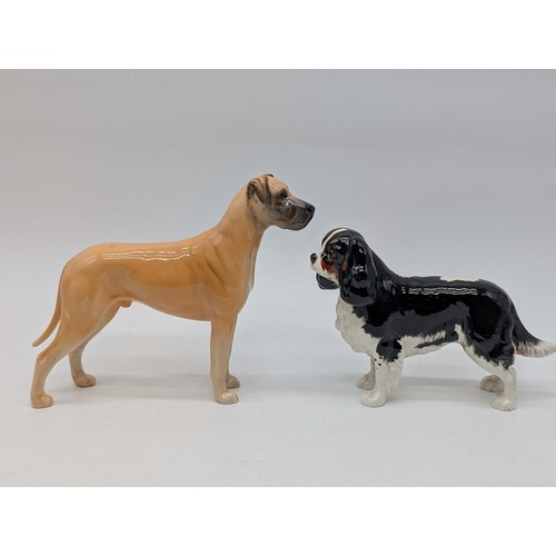 147 - Excellent Beswick Pair; Both Excellent Damage Free Condition To Include; Great Dane Ruler of Oubourg... 