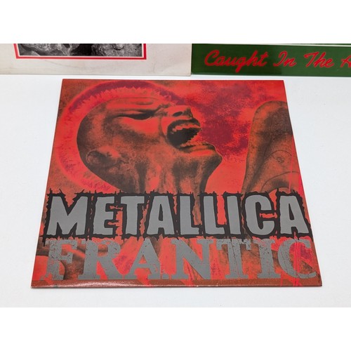 97A - Scarce, Two White Label Metallica 12