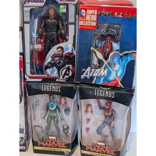 141 - Superhero Figurine Bundle; Marvel. To Include Avengers, Spiderman, Legends Series And Others
