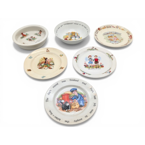 Children’s Nursery Ware Ceramics – Mixed Group (Coalport, Beswick ...