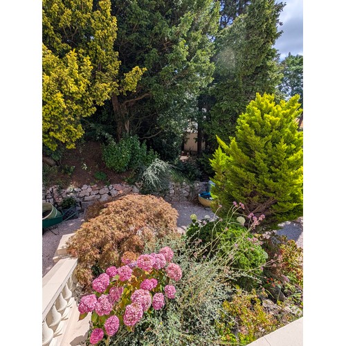 3 - A substantial likely South West granite trough, hewn from a single block with a deep rectangular bas... 