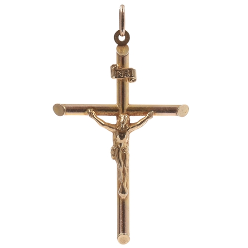9ct Gold Crucifix Pendant